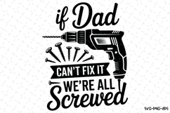 If Dad can&#039;t fix it svg | Father&#039;s day Svg | Svg Files Product Image 1