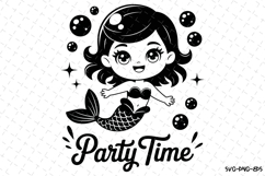 Mermaid Svg Design | Svg Cut Files | Digital Download Product Image 1