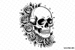 Skull Svg Design | Svg Cut Files | Digital Download Product Image 1