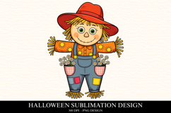 Fall Scarecrow Clipart PNG | Thanksgiving Png Product Image 1