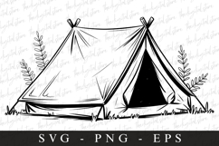 Camping Svg | Camping Svg | Svg Cut Files Product Image 1
