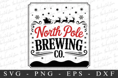 North Pole Brewing Co. Clipart PNG | Christmas Png Product Image 1