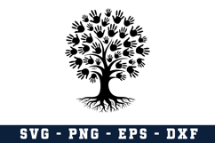 Trees Family Svg | Camping Svg | Svg Cut Files Product Image 1
