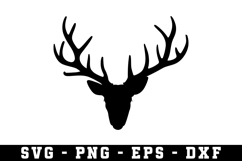 Deer Svg | Forest Svg | Svg Cut File Product Image 1