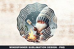 Christmas Wind Spinner Sublimation Design Product Image 1
