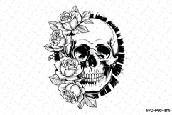 Skull Svg Design | Svg Cut Files | Digital Download Product Image 1