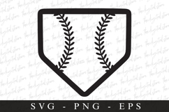 Baseball home plate SVG | Sports Svg | Game day svg Product Image 1