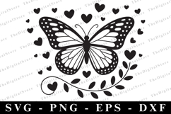 Butterfllies Svg | Svg Cut Files | Cricut Product Image 1