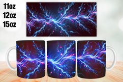 Abstract Waves Mug Wrap Sublimation 11oz, 12oz, 15oz Product Image 1