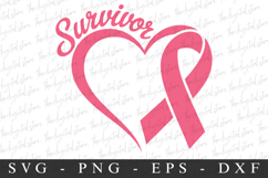 Survivor PNG | Breast Cancer Awareness Png Product Image 1