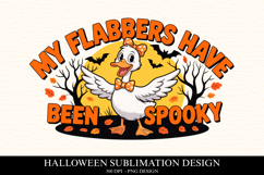 My flabbers have been spooky Clipart PNG | Spooky Season Png Product Image 1