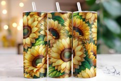 Sunflower Tumbler Wrap | Sublimation | Tumblers Product Image 1