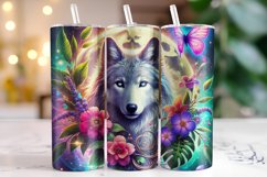 Wolf Tumbler Wrap | Sublimation | Tumblers Product Image 1