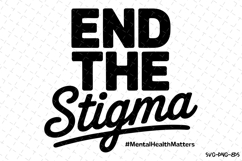 End the Stigma Svg Design | Svg Cut Files | Cricut Product Image 1