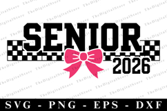 Senior 2026 svg | Graduation Svg | Svg cut file Product Image 1