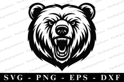 Bear SVG | SVG Cut files | Cricut Product Image 1