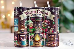 Christmas Tumbler Wrap | Christmas | Sublimation Product Image 1