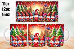 Christmas Mug Wrap Sublimation 11oz, 12oz, 15oz Product Image 1