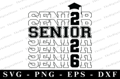 Senior 2026 svg | Graduation Svg | Svg cut file Product Image 1
