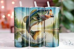 Fish Tumbler Wrap Sublimation, 20oz Tumbler Wrap Product Image 1
