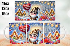 Happy Valentine Day Mug Wrap Sublimation 11oz, 12oz, 15oz Product Image 1