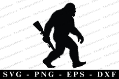 Bigfoot SVG | SVG Cut files | Cricut Product Image 1