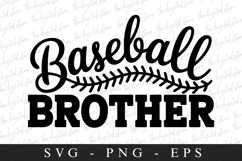 Baseball Mom SVG | Sports Svg | Game day svg Product Image 1