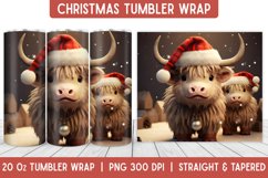 Christmas Tumbler Wrap | Christmas Sublimation | Tumbler Product Image 1