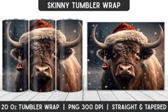 Christmas Tumbler Wrap | Tumbler | Christmas Sublimation Product Image 1