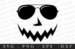 Pumpkin face SVG | SVG Cut files | Cricut Product Image 1