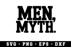 Men Myth Svg |Tennis SVG Cut files | Cricut Product Image 1