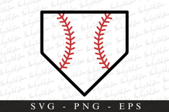 Baseball home plate SVG | Sports Svg | Game day svg Product Image 1