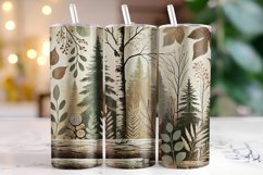 Plants 20oz Tumbler Wrap Sublimation Product Image 1