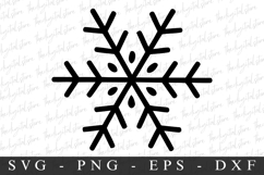 Christmas Snow Flake Svg | Christmas svg Product Image 1