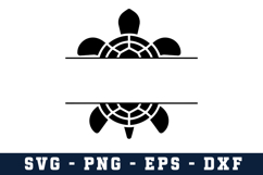 Turtle Svg Design | Svg Cut Files | Digital Download Product Image 1