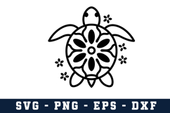 Turtle Svg Design | Svg Cut Files | Digital Download Product Image 1
