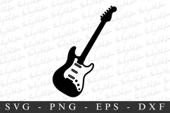 Guitar SVG | SVG Cut files | Cricut Product Image 1