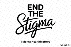 End the Stigma Svg Design | Svg Cut Files | Cricut Product Image 1