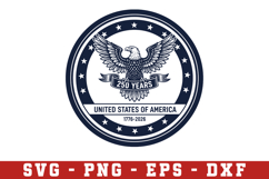 USA 250th Anniversary SVG, Patriotic Svg Png Product Image 1