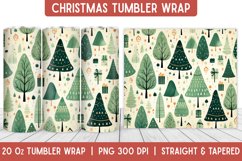 Christmas Tumbler Wrap | Christmas Sublimation | Tumbler Product Image 1