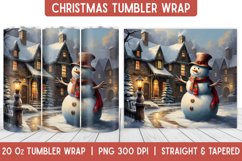 Christmas Tumbler Wrap | Christmas Sublimation | Tumbler Product Image 1