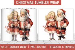 Christmas Tumbler Wrap | Christmas Sublimation | Tumbler Product Image 1