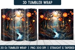 3D Tumbler Wrap | Flower Tumbler | Sublimation Tumbler Product Image 1