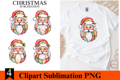 4 Santa Clipart PNG | Merry Christmas Png Product Image 1