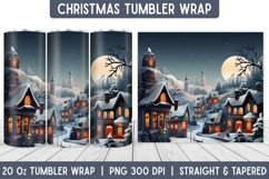 Christmas Tumbler Wrap | Christmas Sublimation | Tumbler Product Image 1