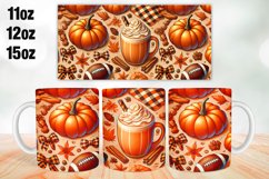 Halloween Mug Wrap Sublimation 11oz, 12oz, 15oz Product Image 1