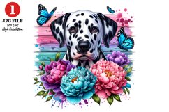 Dalmatian Dog JPG sublimation Design Product Image 1