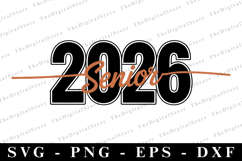 Senior 2026 svg | Graduation Svg | Svg cut file Product Image 1