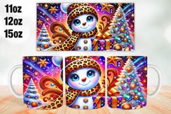 Christmas Mug Wrap Sublimation 11oz, 12oz, 15oz Product Image 1