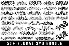 Flowers Svg Bundle|Flowers SVG Cut files |Cricut Product Image 1